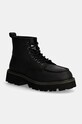 Blauer ghete de piele RUSK casual negru F4RUSK03.LEP