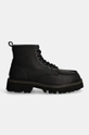 Blauer scarpe in pelle RUSK F4RUSK03.LEP nero AW24