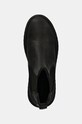 Blauer stivaletti chelsea in pelle IUKA nero F4IUKA02.LEA