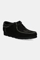 Замшеві туфлі Clarks Originals Wallabee x Neighborhood замша чорний 26179532
