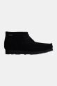 Semišové poltopánky Clarks Originals Wallabee Gore-Tex 26179256 čierna AW24