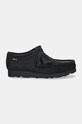 Σουέτ κλειστά παπούτσια Clarks Originals Wallabee Gore-Tex 26179251 μαύρο AW24