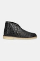 Kožne cipele Clarks Originals Desert Boot 26179165 crna AW24