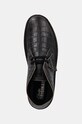 Кожени половинки обувки Clarks Originals Desert Boot черен 26179165