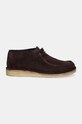 Clarks Originals półbuty zamszowe Desert Nomad 26177980 brązowy AW24