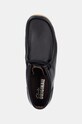 Кожаные туфли Clarks Originals Wallabee Boot чёрный 26179167