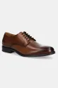 Hackett London scarpe in pelle DUKE MASTER pelle fiore marrone HMS21407