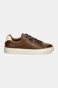 Hackett London sneakers din piele HACKNEY CLASSIC HMS21417 maro AW24