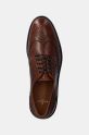 Hackett London scarpe in pelle JAME BROGUE marrone HMS21426