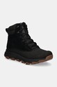 Columbia pantofi Expeditionist Shield piele întoarsă negru 2100931