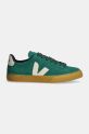 Замшевые кроссовки Veja Campo CP0303695B зелёный AW24