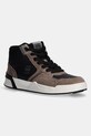 G-Star sneakers din piele Carrick piele întoarsă verde GR170030AM