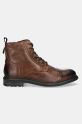 Δερμάτινα παπούτσια Jeep WOODLAND BOOT JM42040A καφέ AW24