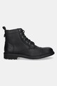 Δερμάτινα παπούτσια Jeep WOODLAND BOOT JM42040A μαύρο AW24