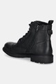 Παπούτσια Δερμάτινα παπούτσια Jeep WOODLAND BOOT JM42040A μαύρο