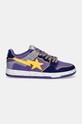 A Bathing Ape sneakers in pelle SK8 STA #4 M2 1K80191313 violetto AW24