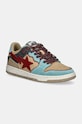 A Bathing Ape leather sneakers SK8 STA #4 M2 low beige 1K80191313