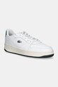Lacoste sneakers din piele L001 MID LEATHER mic de statură alb 48SMA0021