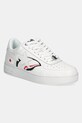 A Bathing Ape leather sneakers Bape Sta Shark M2 grain leather white 1K80191307