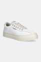 Stepney Workers Club sneakers din piele Dellow 02 Cup Leather textil alb YA21500