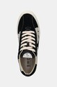 Замшеві кеди Stepney Workers Club Dellow Cup Shroomhands Suede чорний YA26145