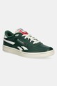 Reebok leather sneakers Club C Revenge Vintage grain leather green 100201178