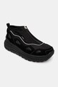Suicoke sneakers AKK-ZIP pelle scamosciata nero OG381