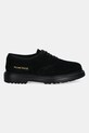 Filling Pieces półbuty Derby Suede 74922791861 czarny AW24