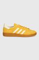 adidas Originals sneakers din piele intoarsă Hanball Spezial IF7088 galben SS25