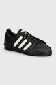 adidas Superstar 82 Core Black White grain leather black JI2026
