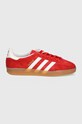 adidas Originals sneakers din piele intoarsă Gazelle Indoor JI2063 rosu AW24