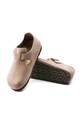 Половинки обувки от велур Birkenstock London 1010504.Taupe