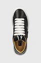 Kožené tenisky Philipp Plein Hexagon Phantom Kicks černá USC0565.PLE025N.02