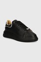 Philipp Plein sneakers din piele Lo-Top Mega Star platformă negru USC0599.PLE005N.0202