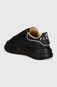 Încălțăminte Philipp Plein sneakers din piele Lo-Top Mega Star USC0599.PLE005N.0202 negru