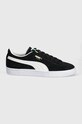 Puma sneakers din piele intoarsă Suede Classic 399781 negru SS25