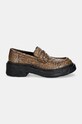 CAMPERLAB mokasyny skórzane Vamonos A500023.002 brązowy AW24