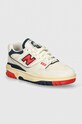 New Balance 550 Sea Salt Pack Blast Red textile beige BB550CPB