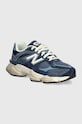 New Balance suede sneakers 9060 textile blue U9060EEF