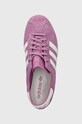 Σουέτ αθλητικά παπούτσια adidas Originals Gazelle Decon μωβ IE9167