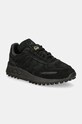 Tenisice od brušene kože adidas Originals La Trainer Lux ravni crna IH0296