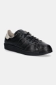 Y-3 sneakers din piele Superstar mic de statură negru IH5770