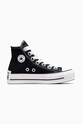 Кеди Converse Chuck Taylor All Star Lift платформа чорний A10424C