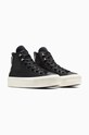 Kožené kecky Converse Chuck Taylor All Star Lift A08312C černá AW24