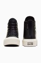Boty Kožené kecky Converse Chuck Taylor All Star Lift A08312C černá