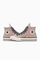Semišové tenisky Converse Chuck 70 Suede hnedá A08303C