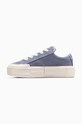 Tenisice od brušene kože Converse Chuck Taylor All Star Cruise A08331C ljubičasta