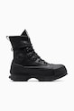Кожаные кроссовки Converse Chuck Taylor All Star Lugged 2.0 CC XHi плоская чёрный A11162C