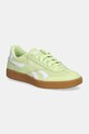 Замшеві кросівки Reebok Classic REEBOK SMASH EDGE імітація лицьової шкіри зелений 100216234