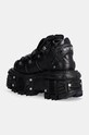 Shoes New Rock Ankle Boot Black Imperfect Tank With Laces M-Tank106-C2 M.TANK106.C2 black